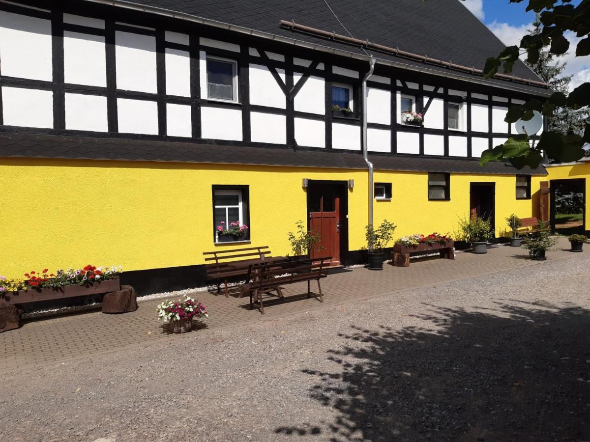 Ferienwohnung Auf Dem Land Dittersbach Esterno foto